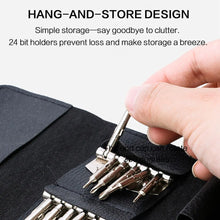25 in 1 Precision Screwdriver Set Multifunctional Torx Screwdriver Bits Repair Tool Kit for Cell Phone Tablet PC Laptop Watch Eyeglass Electronic Device Camera Game Console DIY Fixing Hardware Hand Tools