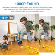 Cámara Mini X5 nueva de 1080P, visión nocturna clara, ligera, portátil, cámara premium con detección de movimiento y vigilancia inalámbrica