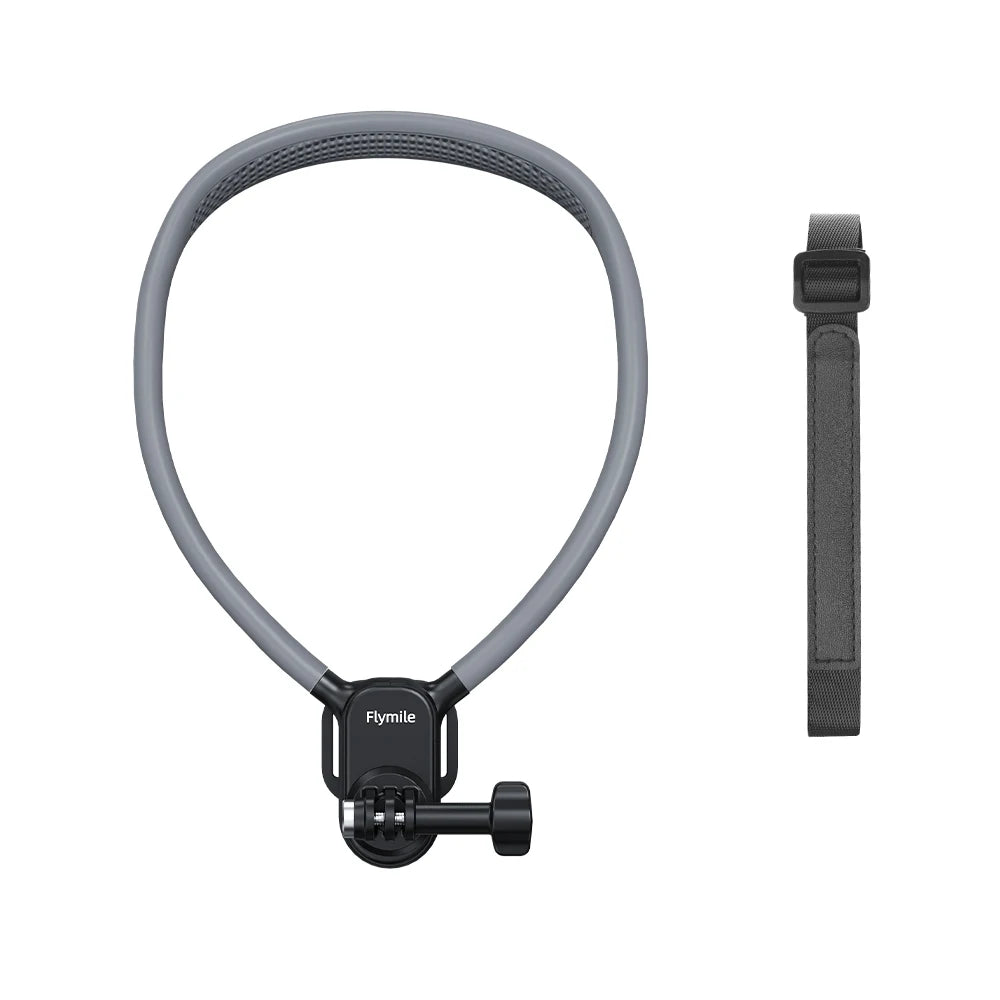Flymile Neck Mount Holder for DJI Pocket 4/Action 5 Pro/Osmo 360/Insta360 Ace Pro 2/Gopro Accessories Camera POV Chest Strap