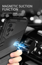 Funda con soporte magnético y protector para Xiaomi Redmi Note 12 Pro 5G, carcasa blindada para Redmi Note 12 Pro+ Plus