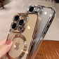 Desert Gold Case for iPhone 17 Air 16 15 14 13 12 11 Pro Max Plus, Clear Magnetic Lens Protection Soft Case