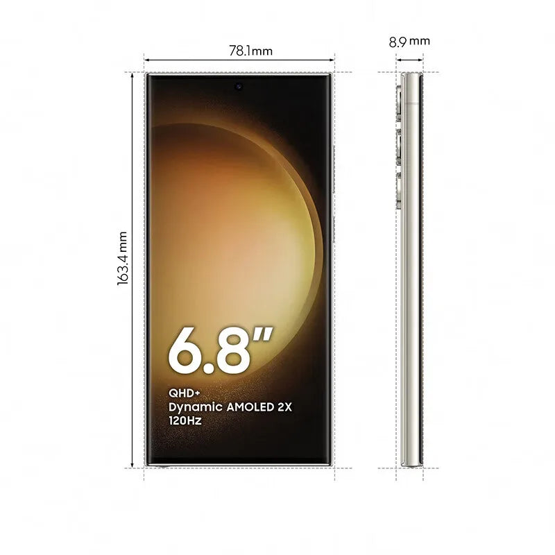 Samsung Galaxy S23 Ultra s23u s918u S918 6.8" 8g/256GB 12G/512GB 1TB Snapdragon NFC Android Unlock Cell Phone