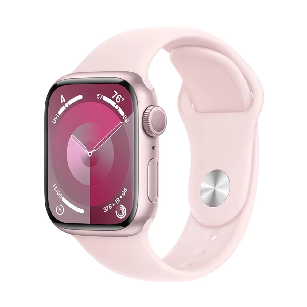 100% Original 2023 NEW Apple Watch Series 9 45mm GPS Apple Watch S9 Aluminum Case with Sport Band iOS Smart Watch