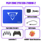 Play Zone 2TB Gaming SSD Game Console with 20000+Game &80+Emulator for PS5/4/3/2/Xbox/Switch/Wii/Wiiu Launchbox&Playnite&Retrbat