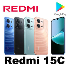 NEW Redmi15C International Version 8GB/256GB Expand 1TB SD Side Fingerprint 3.5mm Jack TÜV Low Blue Light Budget 4G Smartphone