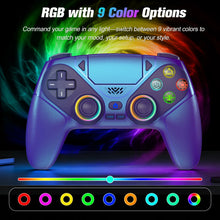 RGB Wireless Gamepad,For Playstation 5/PS5 Controller,With Turbo Dual Sense Vibrate Programming 3D Gaming Controller Console