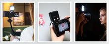 VRIG Retro Camera Flash Speedlite for Sony ZV1 Ricoh GR3 Fujifilm XT5 Nikon Z30 Mini LED Constant Light Universal Hot Shoe Flash