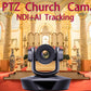 4K Ultra HD PTZ Camera, 20x Zoom, Supports NDI, POE, Ideal for Video Conferencing, Churches, Events, and Live Streaming