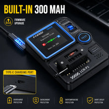 FNIRSI LCR-P1 Transistor Tester, LCR Meter, Capacitor Tester, Auto Test MOSFET/PNP/NPN, Diode/Zener, R/L/C & ESR Meter