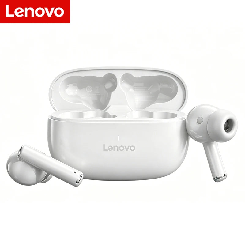 Auriculares inalámbricos Bluetooth Lenovo TA210, micrófono integrado, puerto de carga, cancelación de ruido, cómodos auriculares circumaurales, nuevo