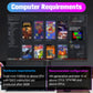 Playzone 1TB SSD&Game Consoles For PS5/PS4/PS3/Xbox/Xbox one/Switch With 16000 Emulator Games+86 PC Games Plug&Play For WIN PC