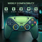 For Playstation 5/PS5 Pro/Slim/PC RGB Light Wireless Console Controller Gamepad Dual Vibration Marco/Turbo Function Programming