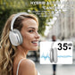 Kyckd Bluetooth Hybrid Active Noise Cancelling Headphones, Built-in Mic, 65H Playtime, App Control, Hi-Res Audio for Airpod Max