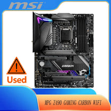 MSI MPG Z490 GAMING CARBON WIFI LGA 1200 Intel Z490 ATX Intel Motherboard