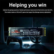 Original 980Pro 990Pro 1TB M.2 PCIe 4.0 NVMe 7400MB/s Max Transfer Speed Stable Internal Solid State Drive For Gaming Laptop PC