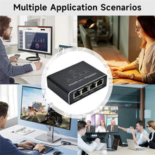 Gigabit Ethernet Switch Rj45 Splitter LAN Gigabit Extension Adapter 1000Mbps Network Connector for Router PC Laptop TV Box