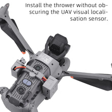 BRDRC Airdrop System for DJI Air 3/Air 3S Quick Release Thrower for Fishing Marriage Gifts Drone Rescue Accessories
