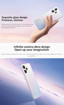 5G Smartphone Global Rom Original Xiaomi Redmi 12 5000mAh Battery Snapdragon 4 Gen2 50MP Quad Camera 6.79 inch Screen LCD phone