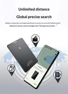 Wallet Tracker Locator for Google Find Hub Bluetooth Tracker Global Anti Lost  Smart Tag Tracker Card Wallet Tracker Keys Finder