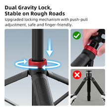 BRDRC Tripod for DJI Action 6 5Pro 4 OSMO 360 Camera Stand Selfie Stick Quick-release Adapter Tripod Adjustable Ball Head Base
