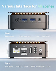 ACEMAGIC AMD Ryzen 3 3250U/3150 Mini PC 8GB DDR4 RAM 256GB SSD Windows 11 Pro Dual 4K Display Small Form Factor Desktop Computer