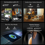 Tableta Teclast T65 de 13.4" 2K 120Hz Android 16, Unisoc T7280 Octa Core, máx. 26GB RAM, 128GB ROM, 8000mAh, 4G LTE