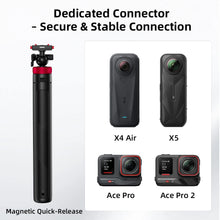 BRDRC Tripod for Insta360 Ace Pro 2 X6 X5 Camera Stand Selfie Stick Quick-release Adapter Tripod Adjustable Ball Head Base