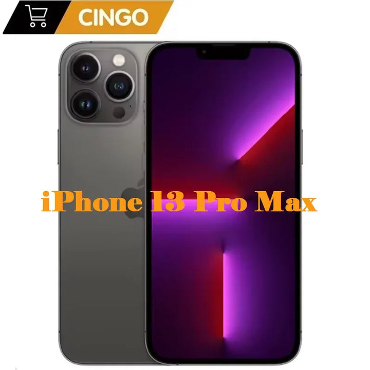 iPhone 13 Pro Max  128GB /256GB  ROM   A15 IOS Face ID  NFC  Original  Unlocked  iphone 13 pro max5G Cell Phone Original