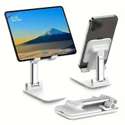 Soporte plegable para teléfono móvil para iPhone, iPad, Xiaomi, soporte de mesa ajustable para tablet, soporte universal para teléfono móvil de mesa
