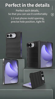 Funda plegable lisa antihuellas para iPhone Duo 18 Fold 18dold, accesorio rígido para teléfono móvil, cubierta protectora