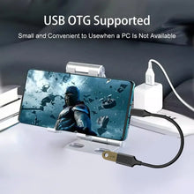 USB C OTG Adapter, Type C Male to USB3.0 Female Converter USB to Type C Adapter with Functionality for Smartphones and Tablets