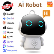 Robot inteligente de IA, WiFi, juguetes de educación temprana para niños, reconocimiento de voz y máquina de aprendizaje educativo interactiva por voz