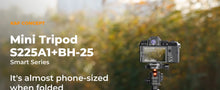K&F CONCEPT 52cm Desktop Mini Tripod for Camera Compact Tripod 360° Low Profile Ball Head 1/4'' Screw for Camera Video Camcorder