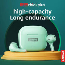 Lenovo Headphones LP40 Pro Wireless Bluetooth 5.4 TWS Hifi Stereo Earphones Gaming Sports Touch Control HD Call with Mic Earbuds