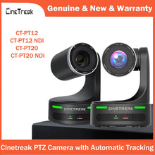 Cinetreak CT-PT20/CT-PT12/CT-PT20 NDI/CT-PT12 NDI 12/20x Optical Zoom HDMI&SDI AI Livestream PTZ Camera for Education Conference