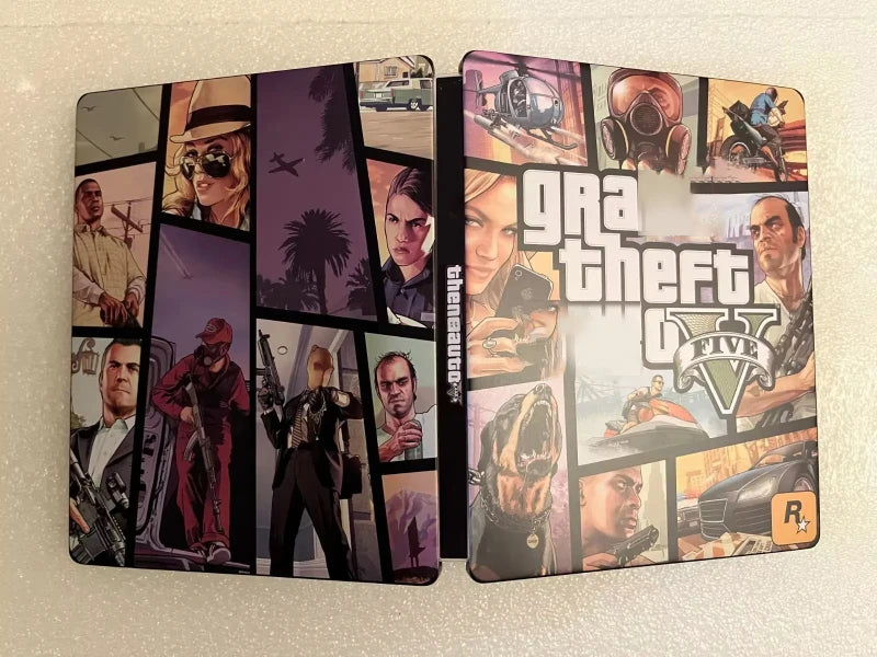 Premium Embossed Steelbook Collector's Edition with Exclusive Art (PS4/PS5/Xbox Compatible) - Game Not Included