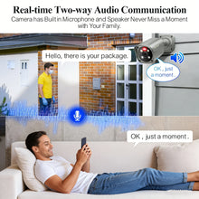 Techage 8CH 5MP 8MP Security Camera System 4K HD POE NVR Kit Two Way Audio Face Detect Outdoor Video Surveillance IP Camera Set