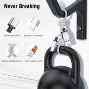 Cable de carga rápida USB para iPhone 14 13 12 11 Xs Max Xr X 8 7 6 Plus iPad, cable de datos original para teléfono móvil de 1m 2m 3m