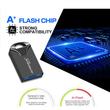 Mini Metal 3.0 High-Speed USB Flash Drive 16-128GB USB Memory Stick, Laptop Computers, Car Audio Multi-functional Reliable Data