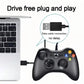 For Xbox 360 Wired Game Controller USB Wired Joystic Gamepad for Microsoft Xbox 360, PC Windows 7,8,10 with Dual-Vibration Turbo