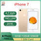 Original Apple iPhone 7 32GB/128GB/256GB ROM 4G LTE Mobile Cellphone 4.7'' Fingerprint Touch ID Smartphone Unlocked 90%New