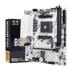 JGINYUE B550M PRO AM4 Motherboard, Support AMD Ryzen 4000 5000 CPU, Dual Channel DDR4 64GB Max XMP, 2 NVME M.2 + 4 SATA3.0, HDMI Dual DP, PCIe X16, USB 3.2/2.0 MATX Desktop Mainboard