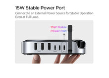 UGREEN USB HUB Docking Station for Mac Mini M4/M4 Pro M.2 NVMe SSD 8TB Max 10Gbps USB-A&C Ports SD&TF 170MB/s USB Splitter Dock