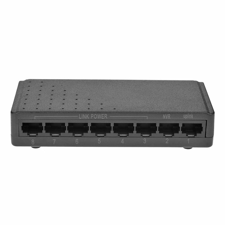 Power Supply PoE Switch 8 Port  6+2 PoE Switch Injector Adapter Ethernet Network Switch for CCTV IP Cameras