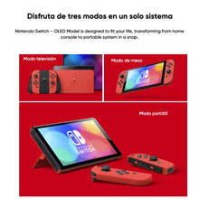 Original Nintendo Switch OLED Model 7 Inch Screen Joy‑Con Handle Enhanced Audio Adjustable Console Stable TV Mode Video Game