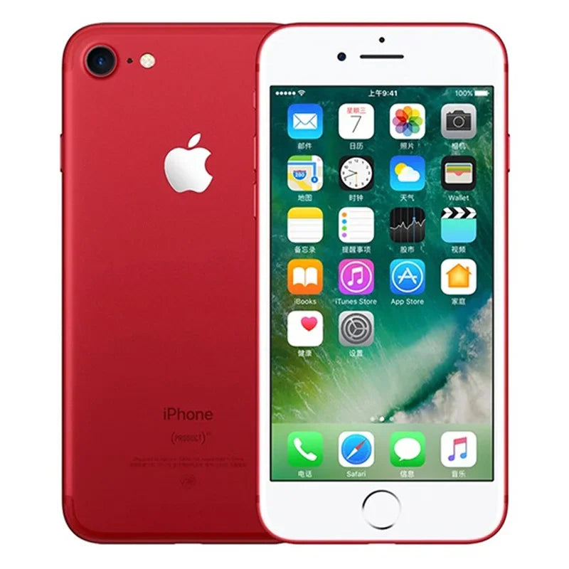 Original Unlocked Apple iPhone 7 4G LTE Mobile Cellphone 4.7'' 12MP Fingerprint Touch ID Smartphone