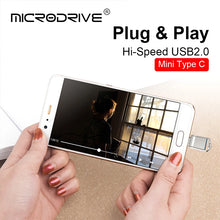Mini Type C Ultra Dual USB 2.0 Flash Drive 32GB 64GB 128GB Memory Stick Thumb Drive U Disk