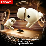 Auriculares inalámbricos Bluetooth Lenovo TA210, micrófono integrado, puerto de carga, cancelación de ruido, cómodos auriculares circumaurales, nuevo