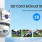 Lenovo Outdoor Security Camera 4K HD IP Camera  with Dual Lens PTZ Color Night Vision CCTV Video Surveillance Protection