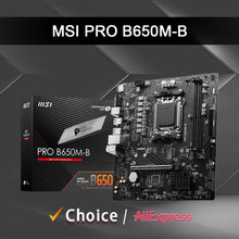 MSI PRO B650M-B New B650M AMD B650 Ryzen 7000/8000/9000 series CPU processors Motherboard Socket AM5